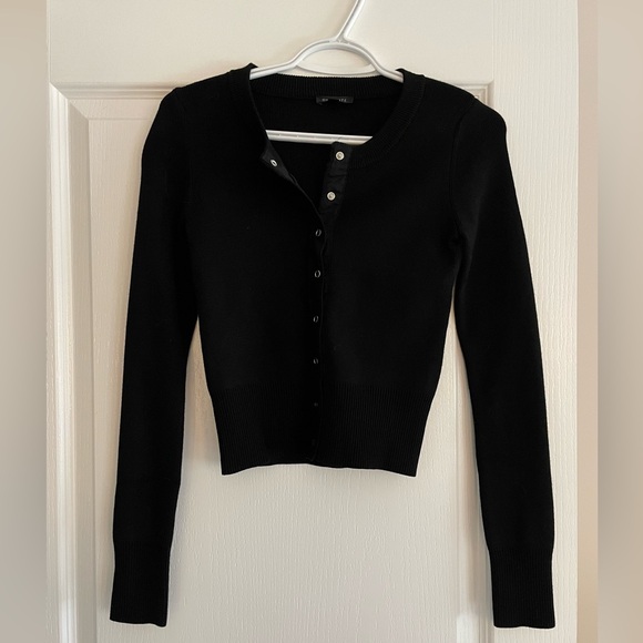 Dynamite Ribbed Snap Cardigan - Picture 2 of 2